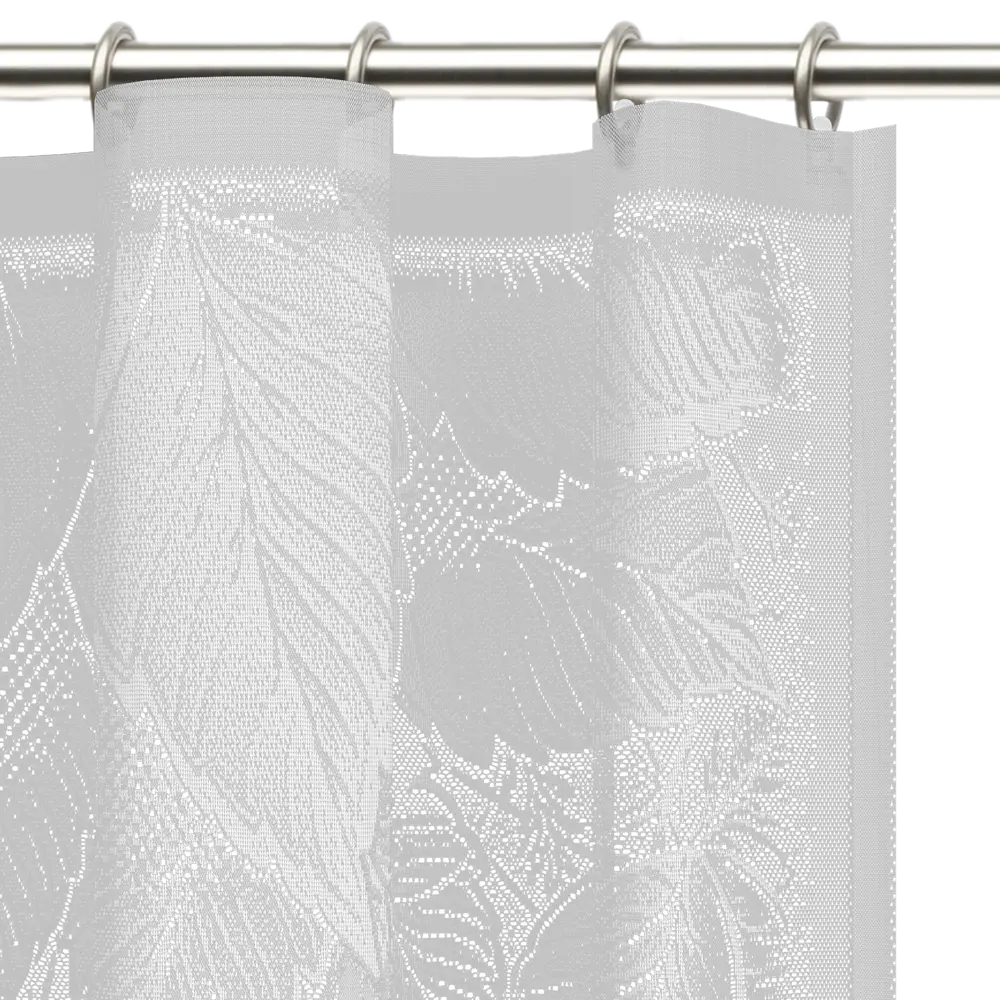 Тюль на ленте для кухни Ноктюрн 250x165 см цвет белый Santreyd STLM-2190856 - Вид №4