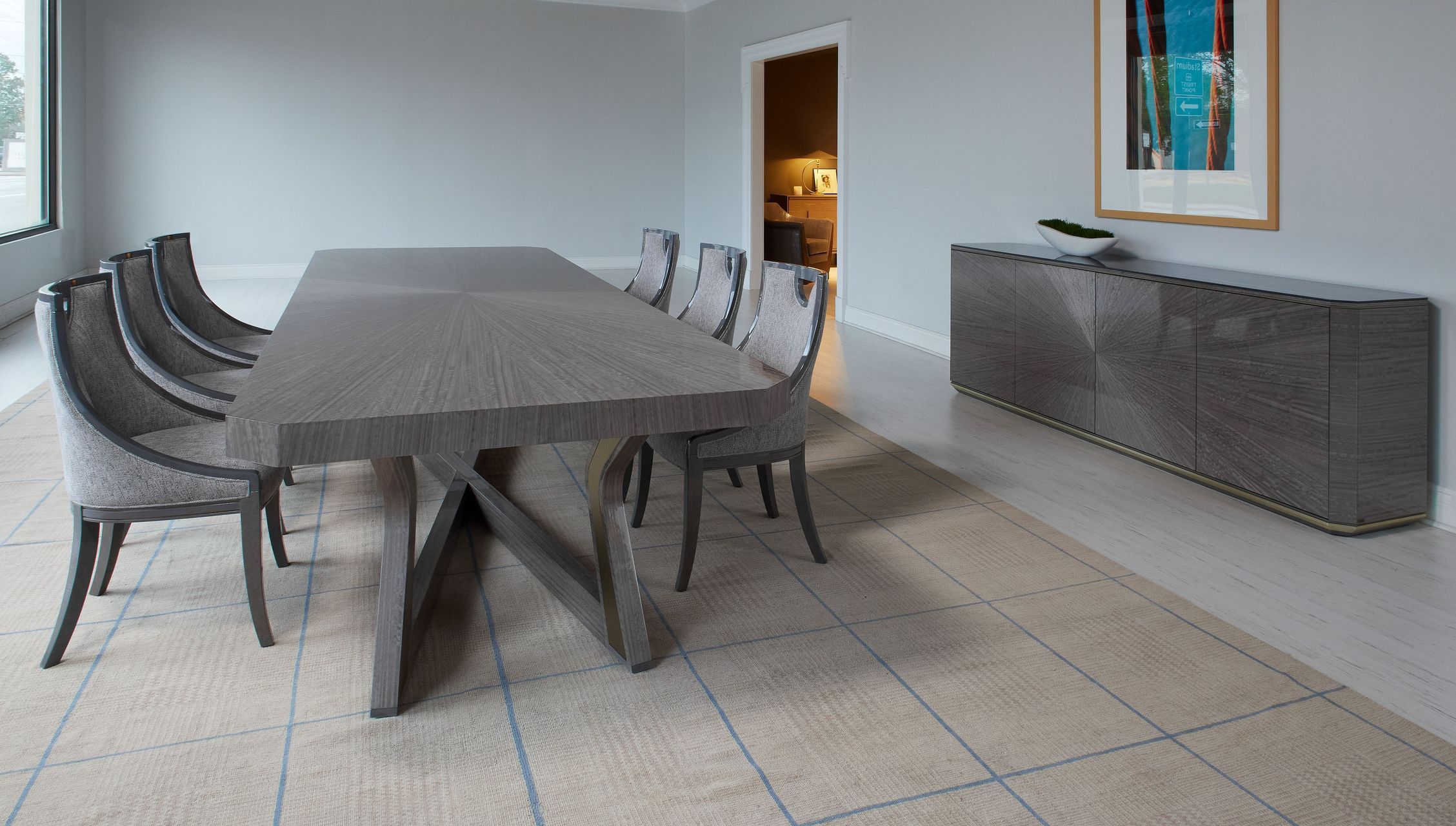 Деревянный прямоугольный фиксированный стол Hurtado Evolution ARCH-00113469 - Вид №5