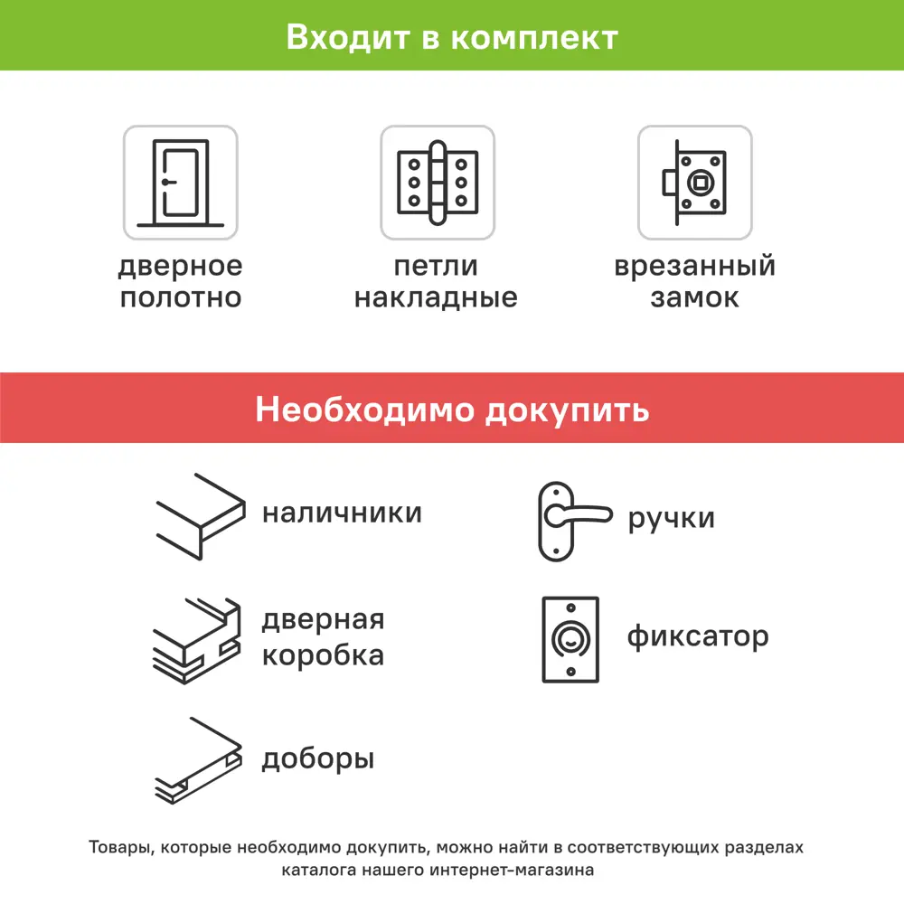 Дверь межкомнатная глухая Богема 60x200 см Hardflex цвет белый с замком и петлями PORTIKA STLM-2023827 - Вид №5