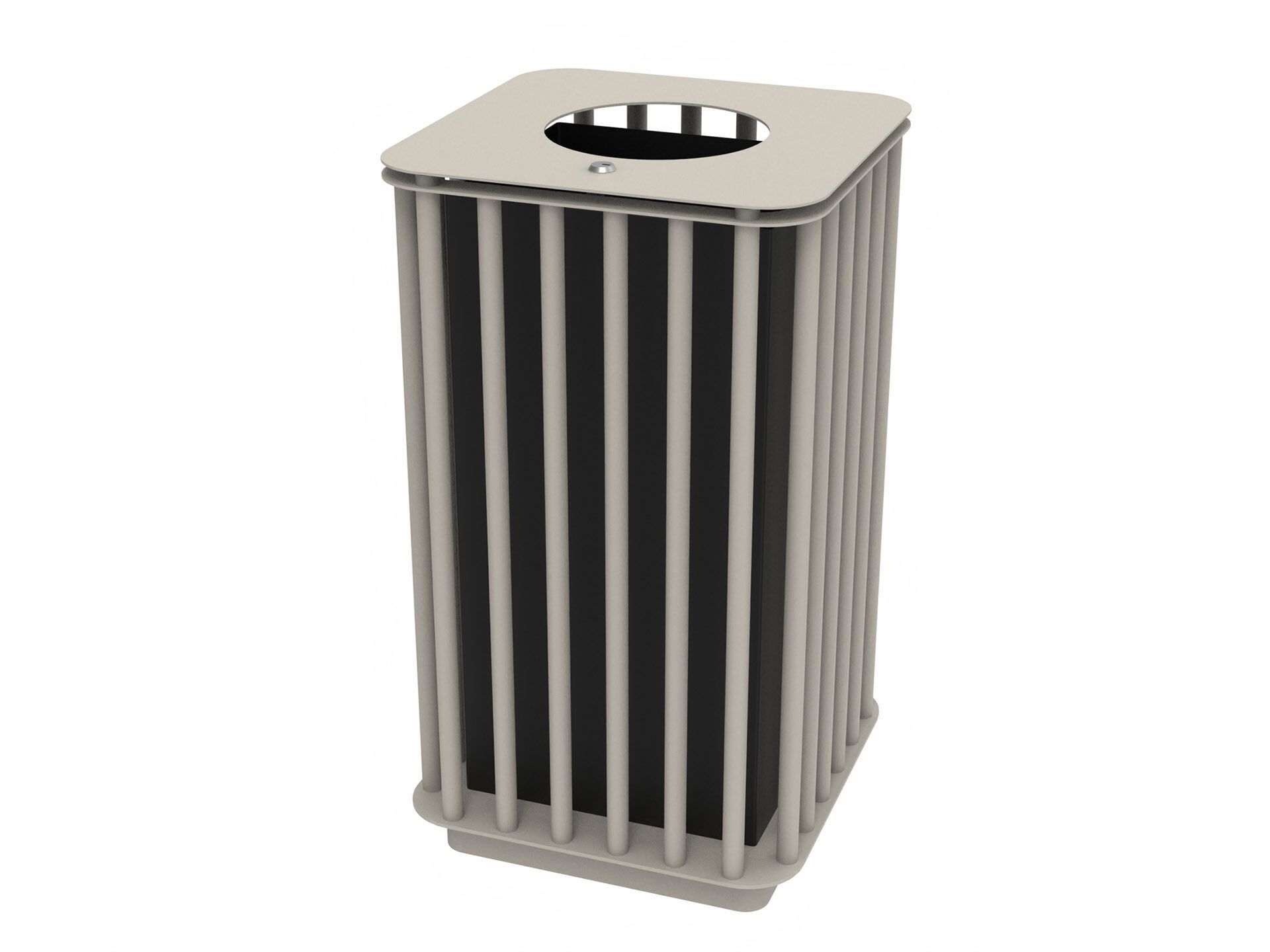 Оцинкованная стальная стойка для мусора Lazzari Spring ARCH-00015635 - Вид №8