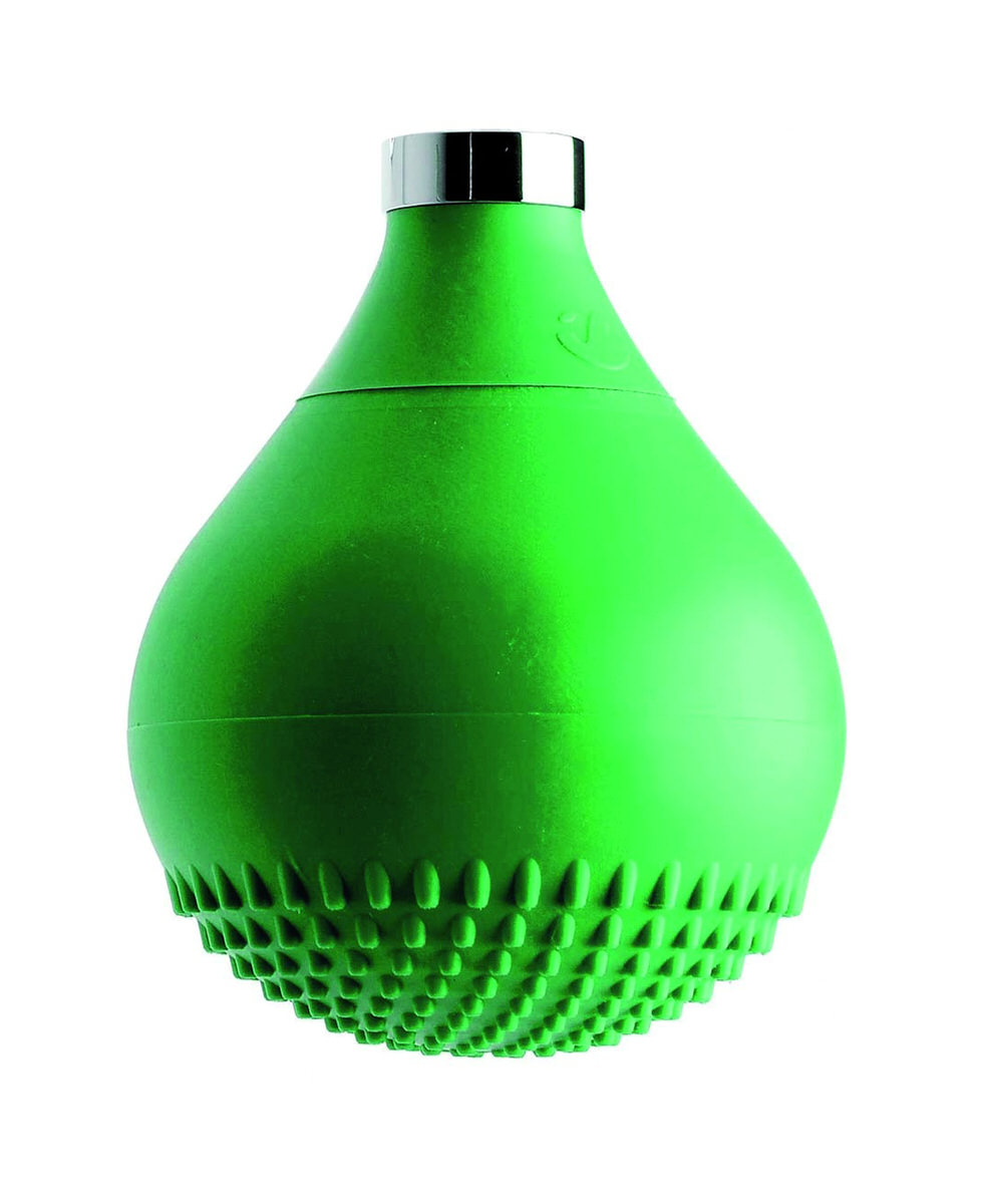 Верхний душ. Зеленый силикон WE ARE IB dr006 Chrome Drop