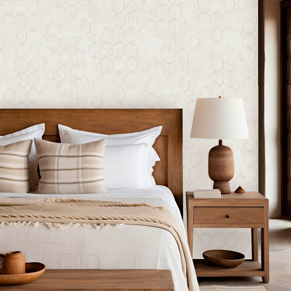 Обои флизелиновые Московская обойная фабрика Эликсир белые 1.06 м 4290-1 STLM-2193444 - Вид №2