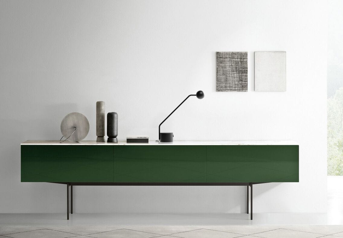 Металлическая настольная лампа со встроенным беспроводным зарядным устройством Marzais Créations Harper ARCH-00043744 - Вид №2