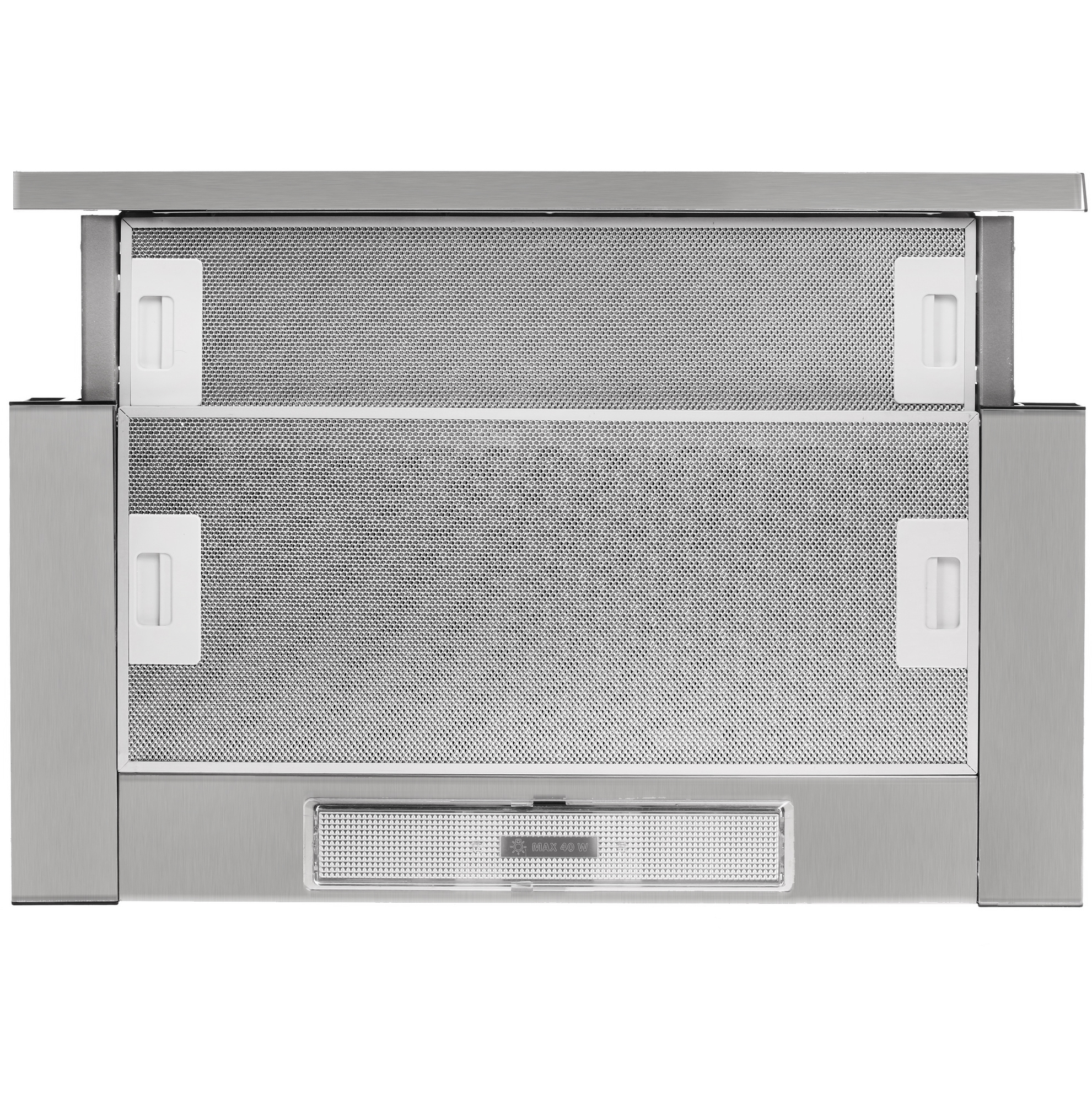 1024749 Вытяжка телескопическая KRONA KAMILLA Slim 600 белый/серебристый STDN-0063712 - Вид №4