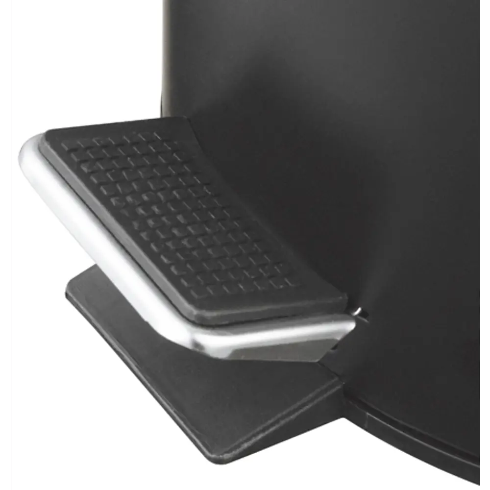 Контейнер для мусора для ванной KONSENSA Терни 5 л сталь цвет черный STLM-2057114 - Вид №5