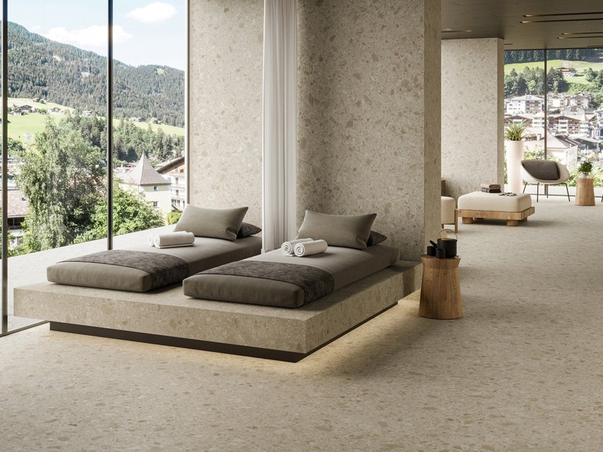 Пол / облицовка керамогранита с эффектом камня для внутреннего и наружного применения Atlas Concorde Boost Mix ARCH-00023665