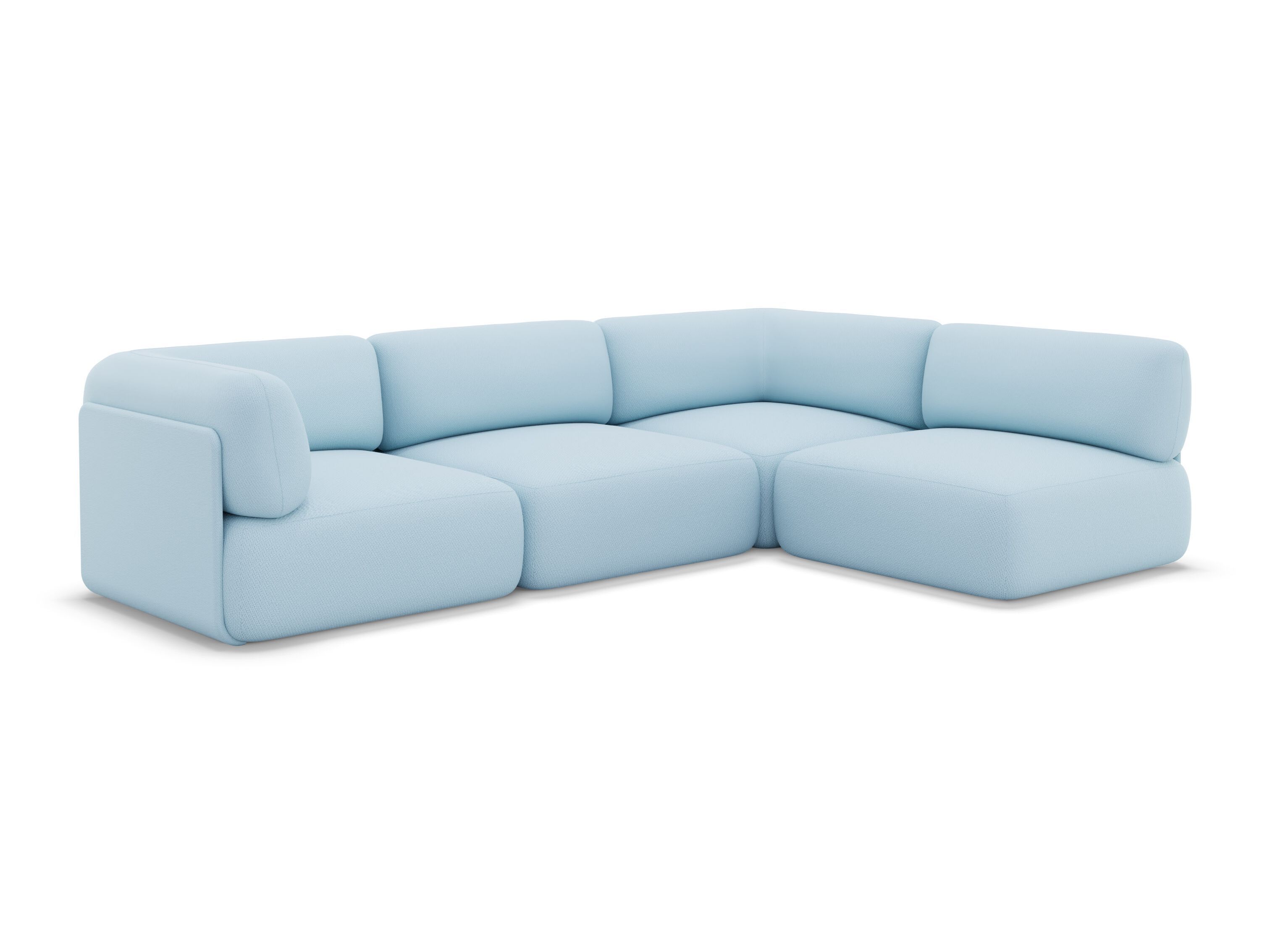 4-местный угловой диван из ткани Noah Living торий ARCH-00125015 - Вид №15