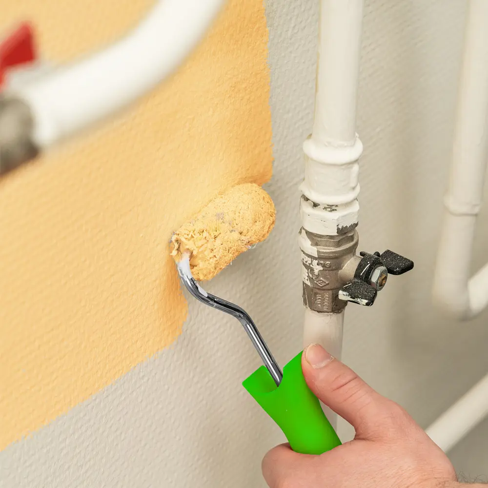 Мини-валик сменный для водных красок 60 мм Сибртех ворс 10 мм полиэстер под бюгель 6 мм STLM-2172127 - Вид №5