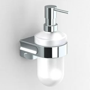 Sonia Дозатор для жидкого мыла настенный S1-Art Deco белый/хром