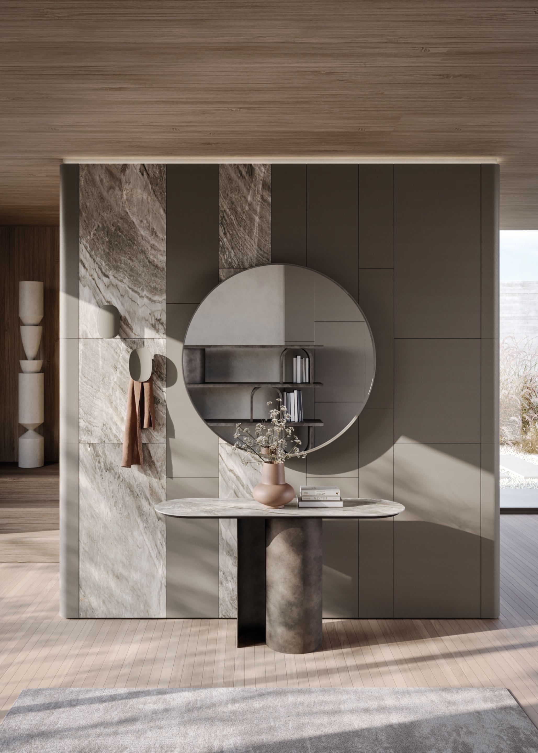 Окрашенные металлические и керамические консоли Ronda Design ROSHI ARCH-00060508