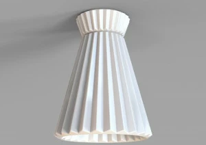 Formagenda Керамический потолочный светильник прямого света Ziggy