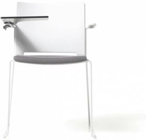 Diemme Сани стул для конференций из полипропилена с откидной крышкой Slim