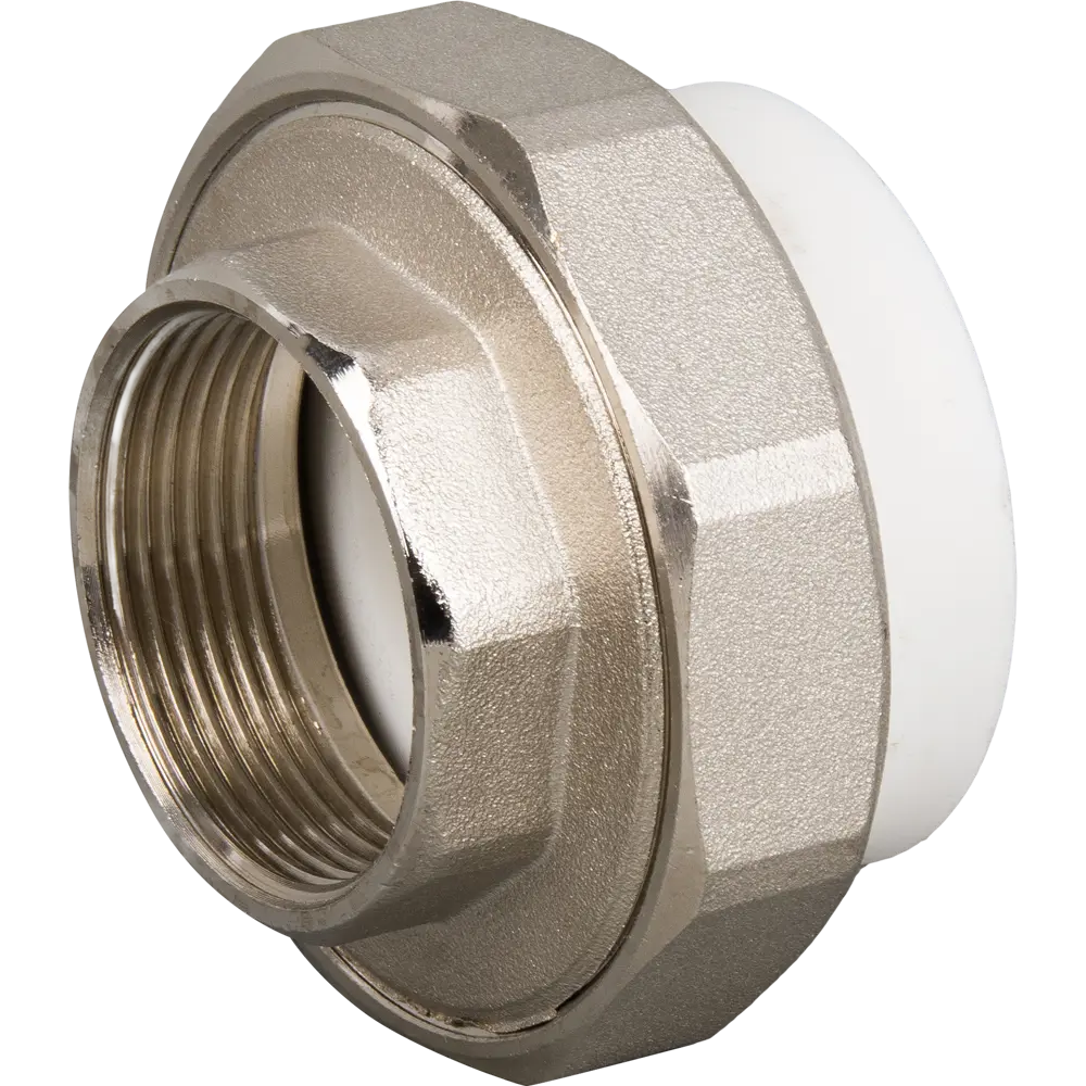 Муфта разъемная Ростерм 1 1/2"x50 мм ВР полипропилен 82589959 STLM-2201060  - Вид №1