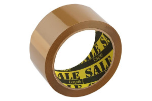 18468841 Упаковочная клейкая лента Sale Tape 48 мм х 66 м х 40 мкм, коричневая, 6 шт./уп. 491328 ООО Комус