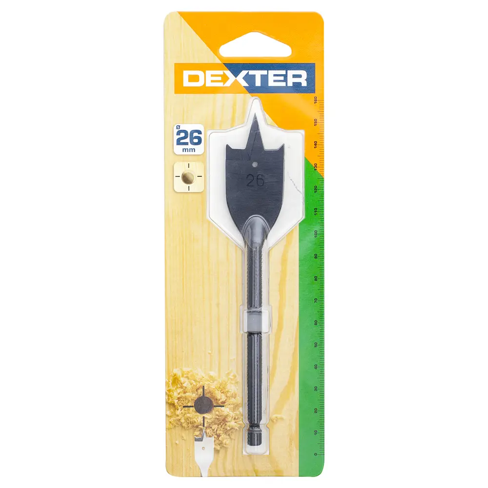 Сверло перовое по дереву Dexter SM397 26х155 мм 16979372 STLM-2025052  - Вид №2