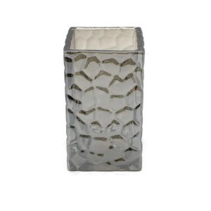 Стакан для зубных щеток PROFFI HOME Bubbles - серый стеклянный аксессуар для ванной 89381140