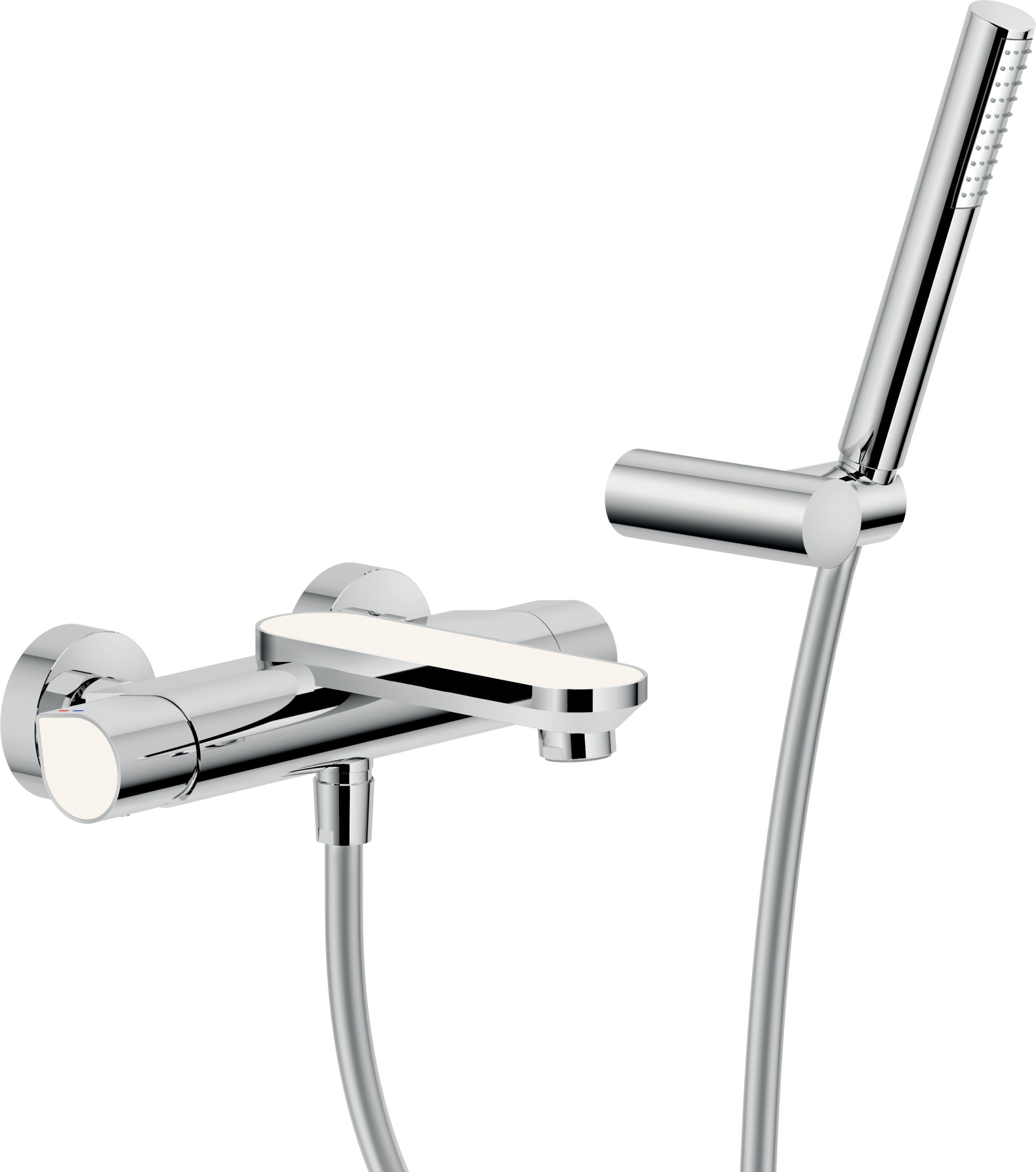 Однорычажный смеситель для ванны с ручным душем Nobili платье ARCH-00044620 - Вид №12