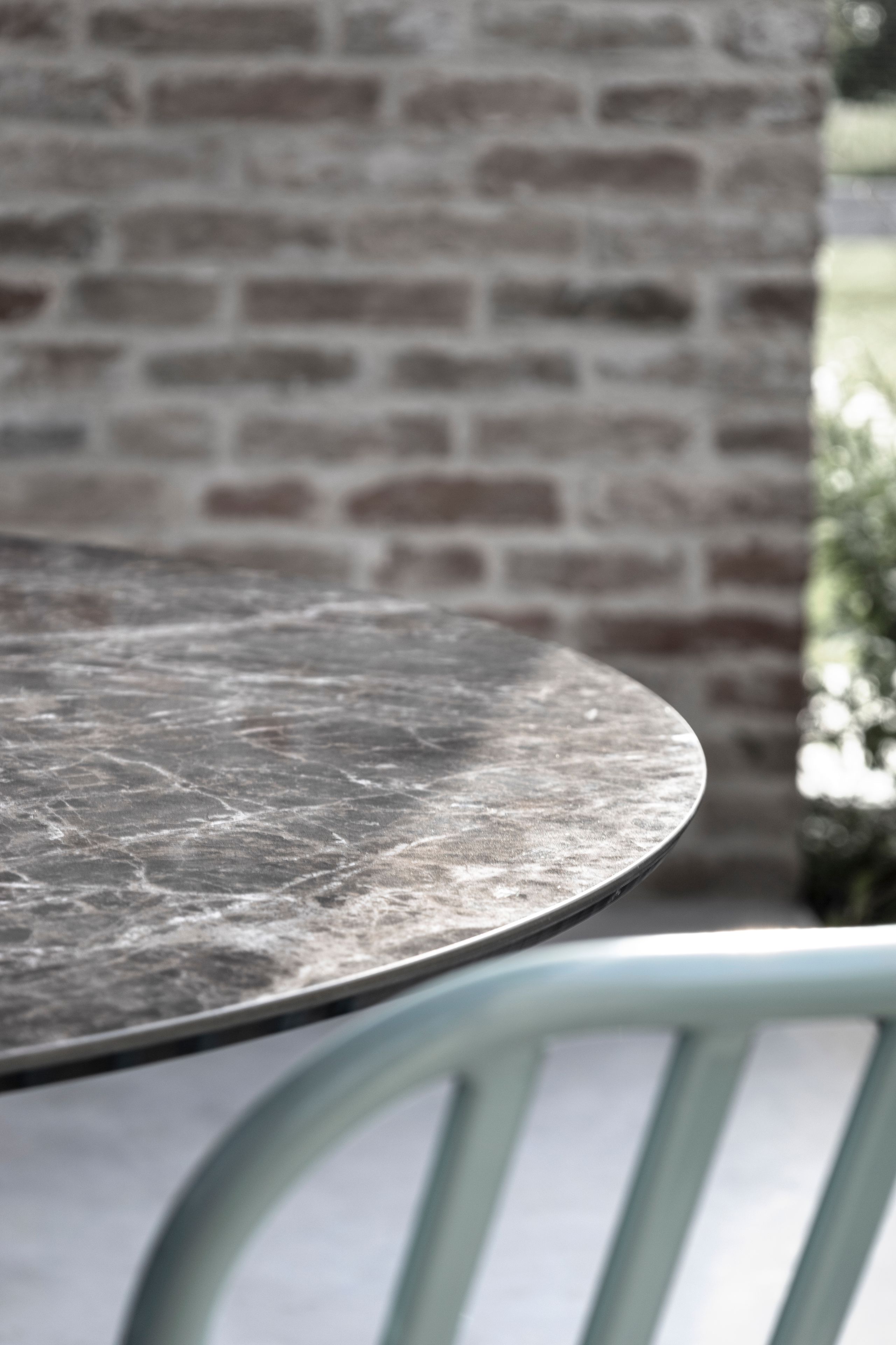 Металлический штабелируемый стул с открытой спинкой TrabA' Metis ARCH-00141371 - Вид №12