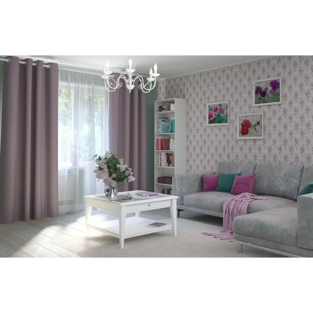 Постер в раме 40х50 см «Фиалки в лесу» II Santreyd STLM-2187930 - Вид №3