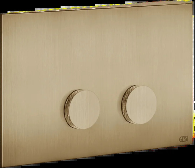 Запорная пластина 54631 726 Gessi Anello ТЕПЛАЯ БРОНЗА BR. PVD