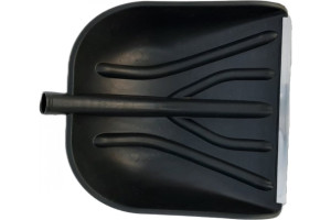 19555548 Лопата с алюминиевой планкой Купец чёрная К-1075 ПК Вектор