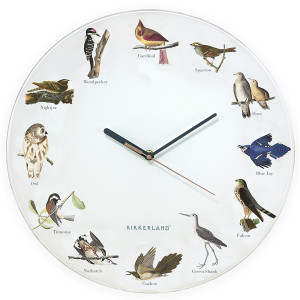 CL64-EU Часы настенные Голоса птиц Kikkerland