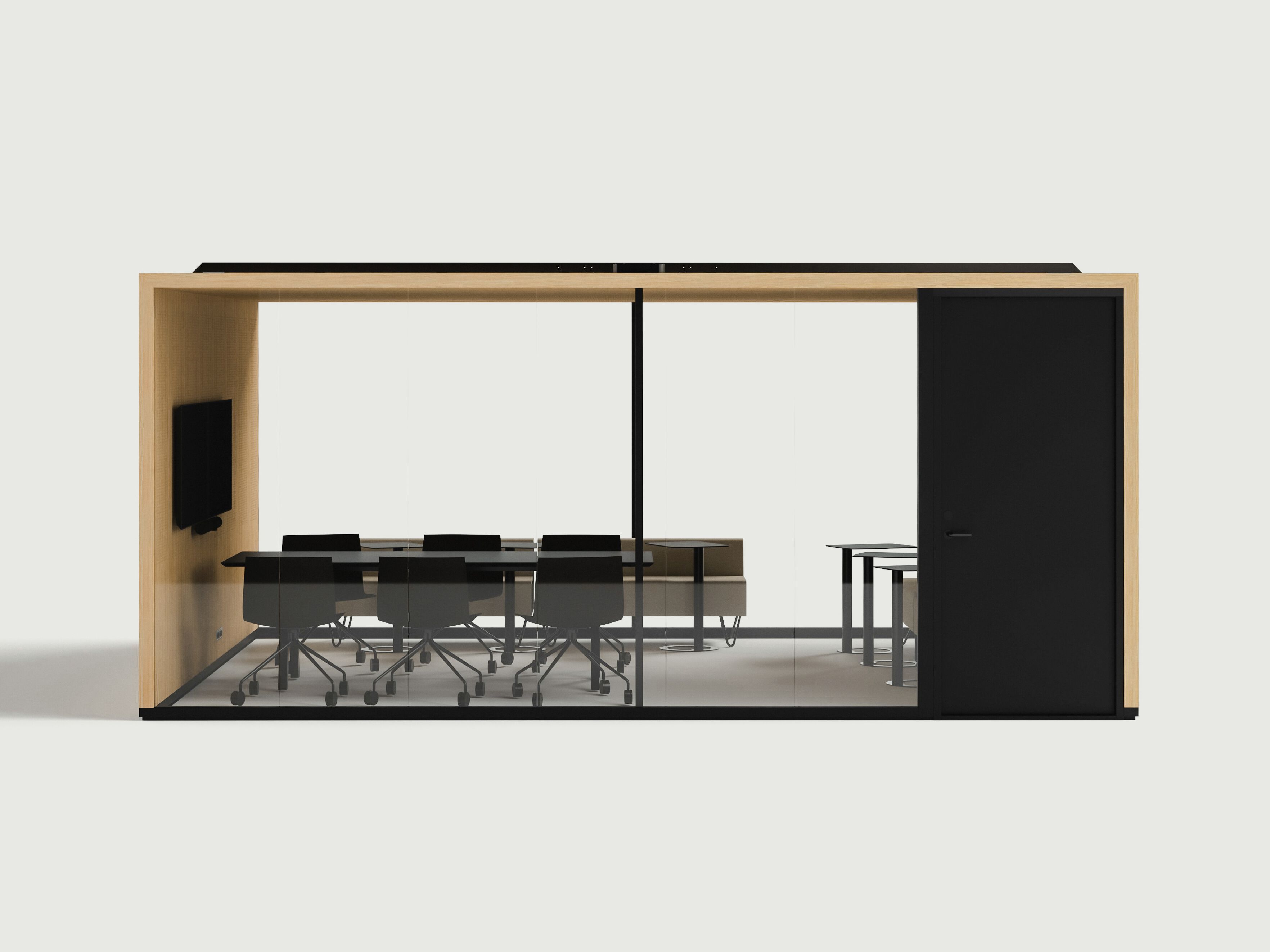 Мультимедийная многосторонняя акустическая офисная кабина Taiga Concept Lohko Flex ARCH-00017384