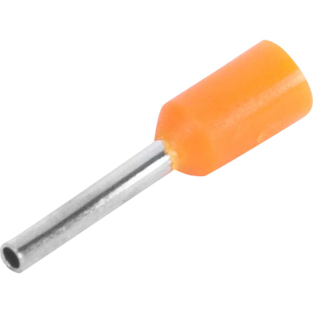 Наконечник-гильза Duwi Е0508 с изолированным фланцем для многопроволочных проводов 82362419 STLM-1106756