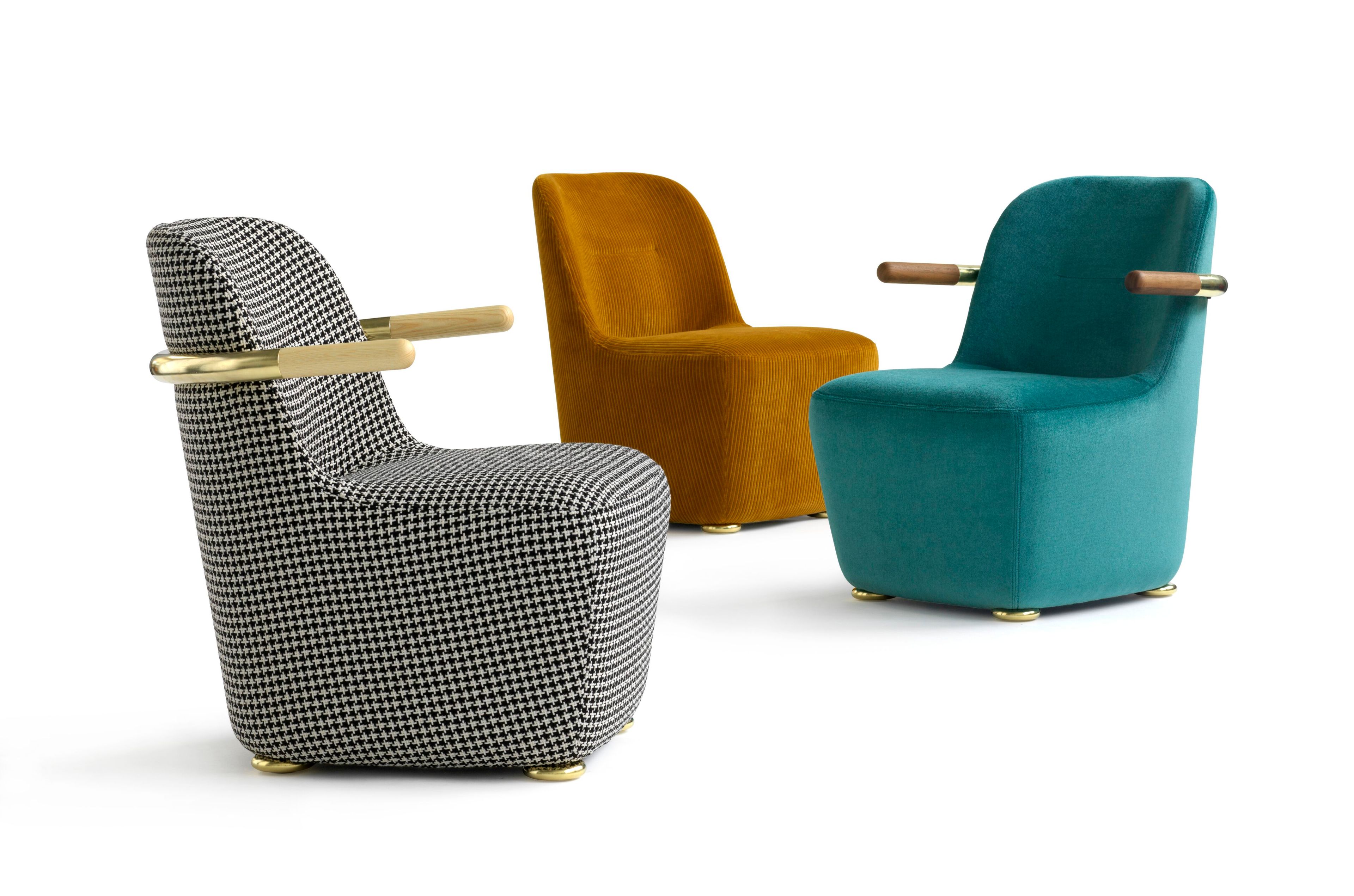 Тканевое кресло Bla Station JACKSON ARCH-00145837 - Вид №1