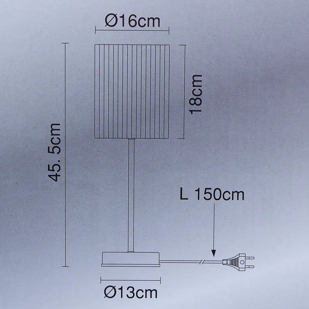 Настольная лампа «Globo» цвет белый STLM-2095702 - Вид №3
