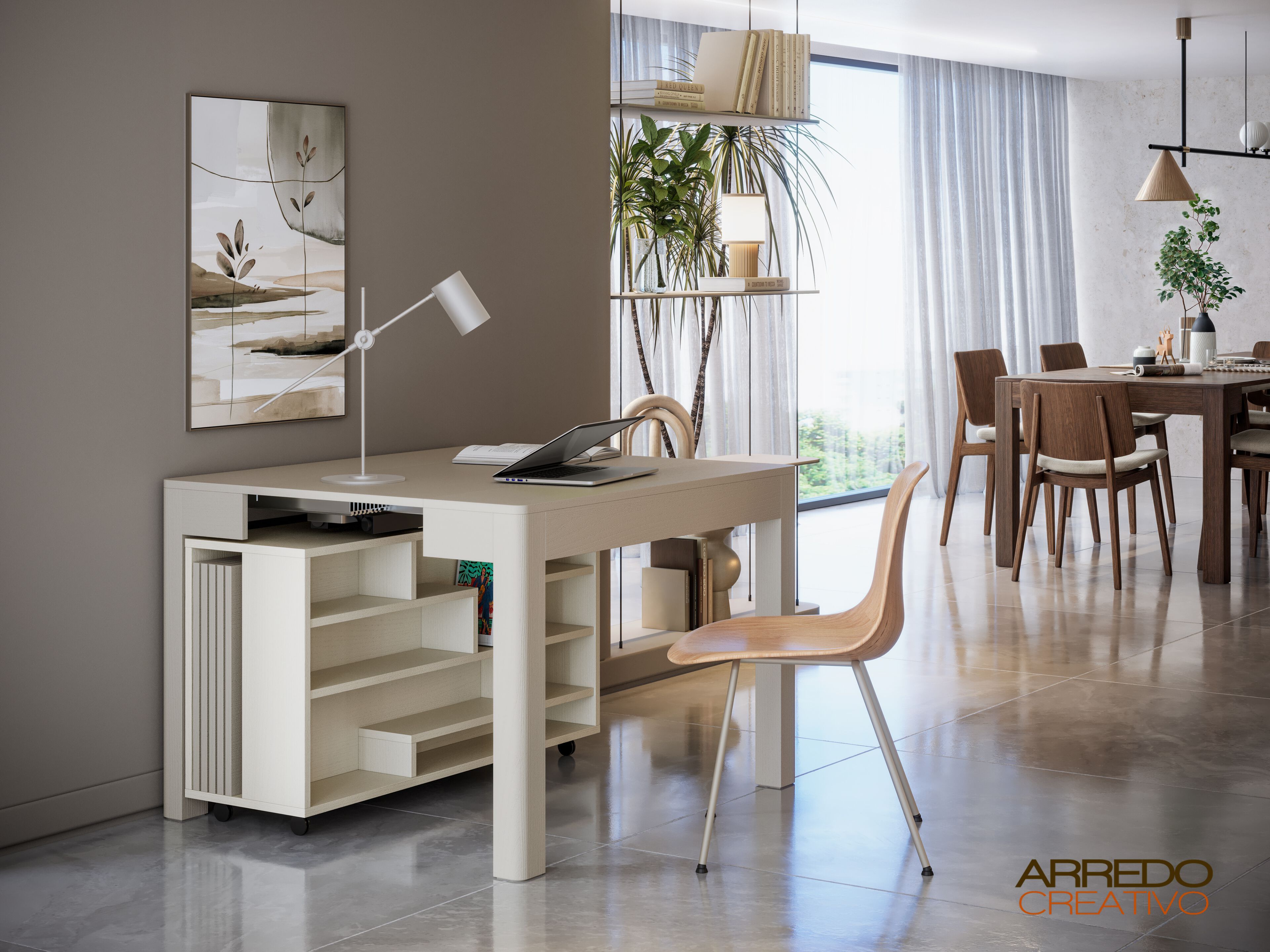 Выдвижной выдвижной консольный стол Arredo Creativo ARCH-00028758 - Вид №2