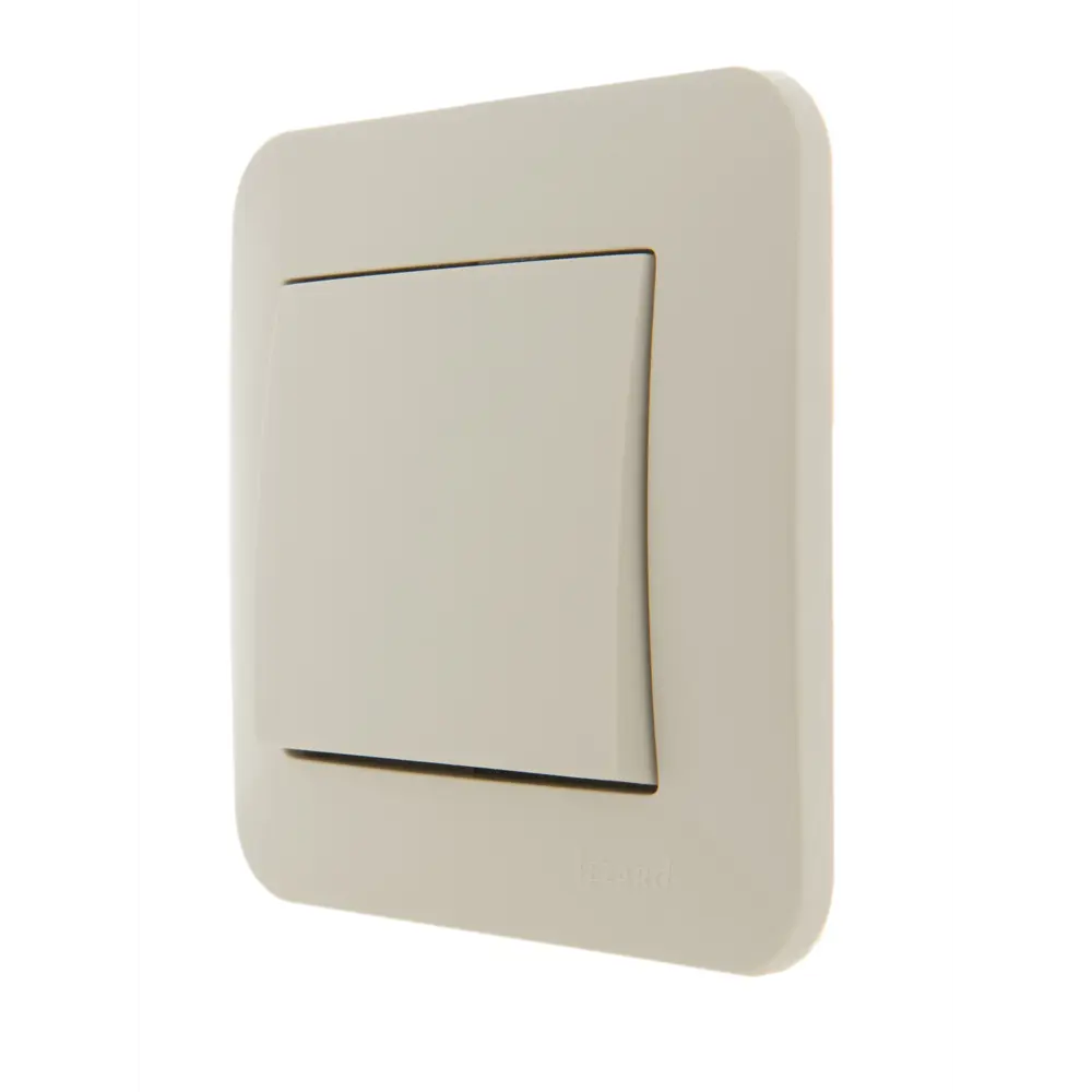 Выключатель Lezard Karina цвет кремовый STLM-2094475 - Вид №5