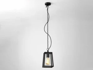 Astro Lighting Подвесной светильник для улицы из стали и стекла Calvi