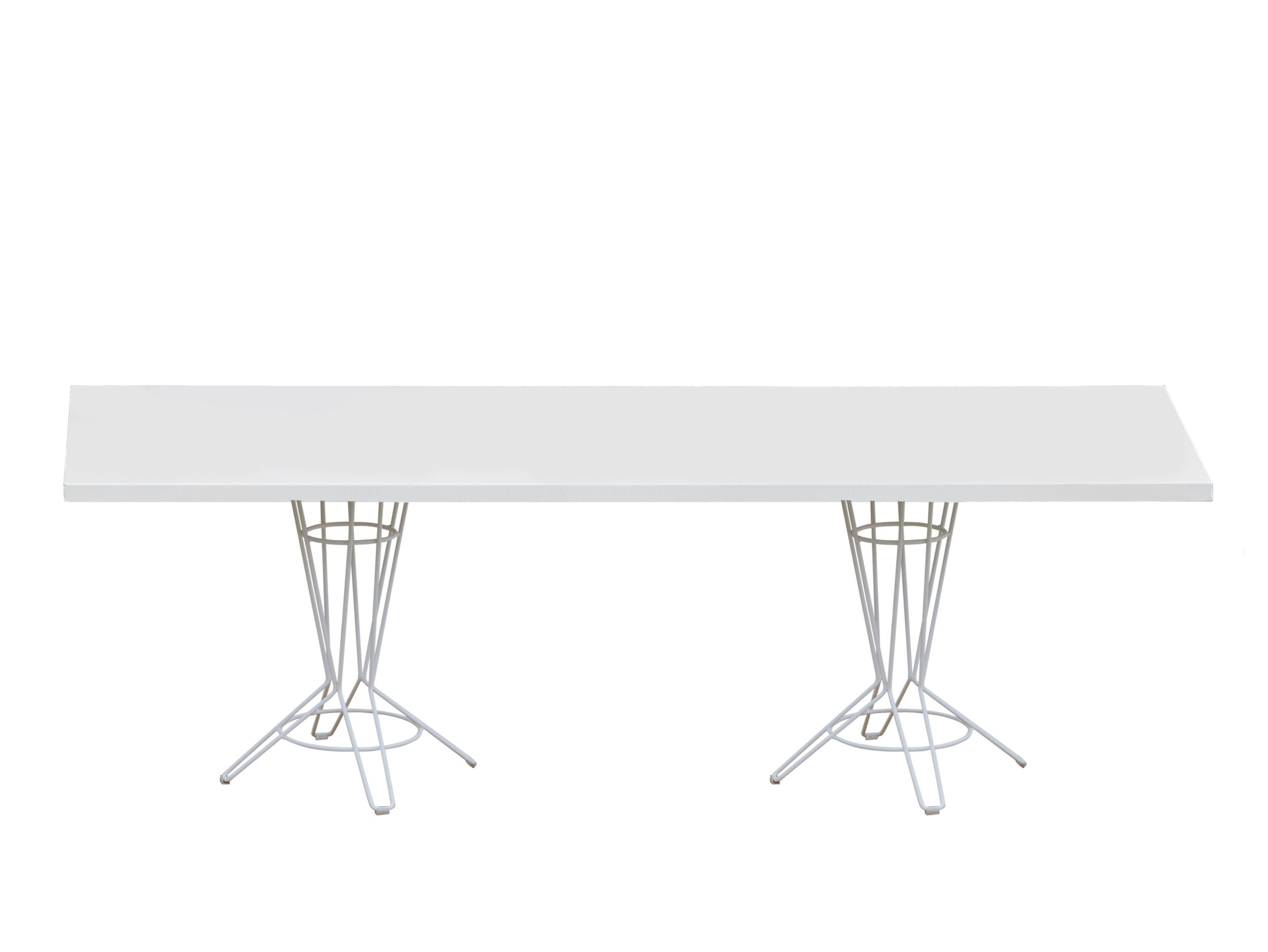 Стальной прямоугольный садовый стол iSimar Nostrum ARCH-00076904 - Вид №1