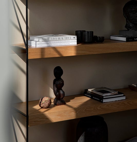 5709262068012 Система хранения Zet, 60 дюймов, задняя панель и полка для журналов LuceLight  - Вид №6