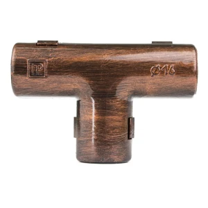 Тройник для кабель-канала 20x6.5 см цвет медный 82709338 STLM-2104023