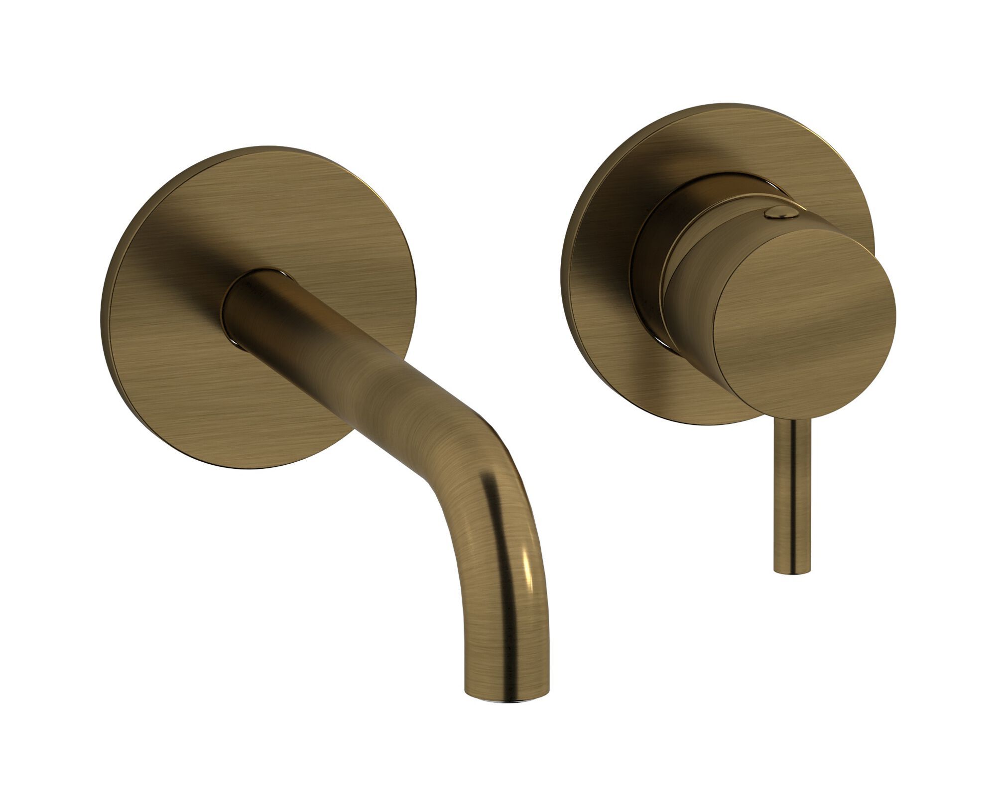 Смеситель для раковины с 2 отверстиями и автоматическим сливом IB Milano Torino ARCH-00001265 - Вид №1