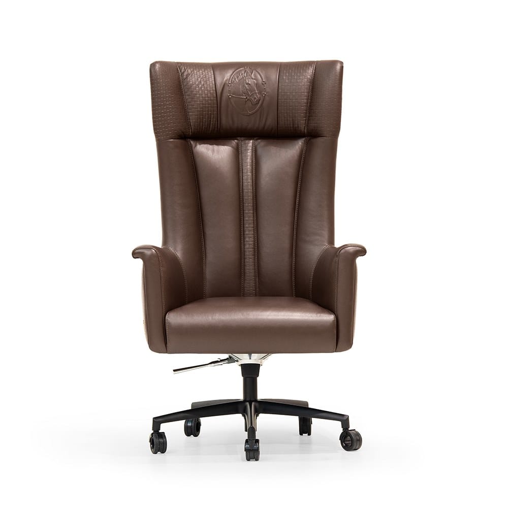 Кожаное вращающееся офисное кресло Formitalia Kowloon ARCH-00046073 - Вид №1