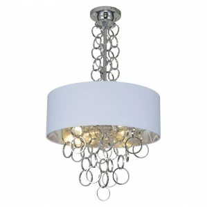 Подвесная люстра Crystal Lux Olimpo SP6 CRYSTAL LUX ДИЗАЙНЕРСКИЕ, OLIMPO 056935 Белый