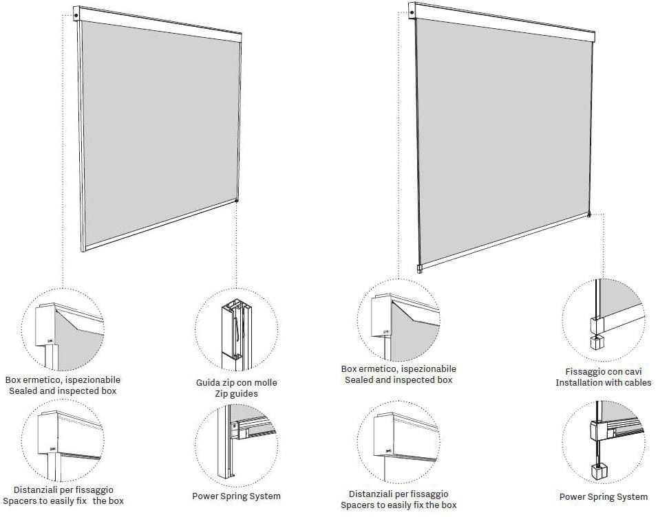 Навес с боковыми направляющими Pratic T-Project ARCH-00033395 - Вид №6