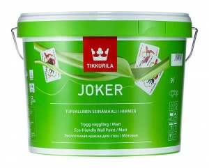 Краска Tikkurila Joker / Тиккурила Джокер интерьерная 2,7л