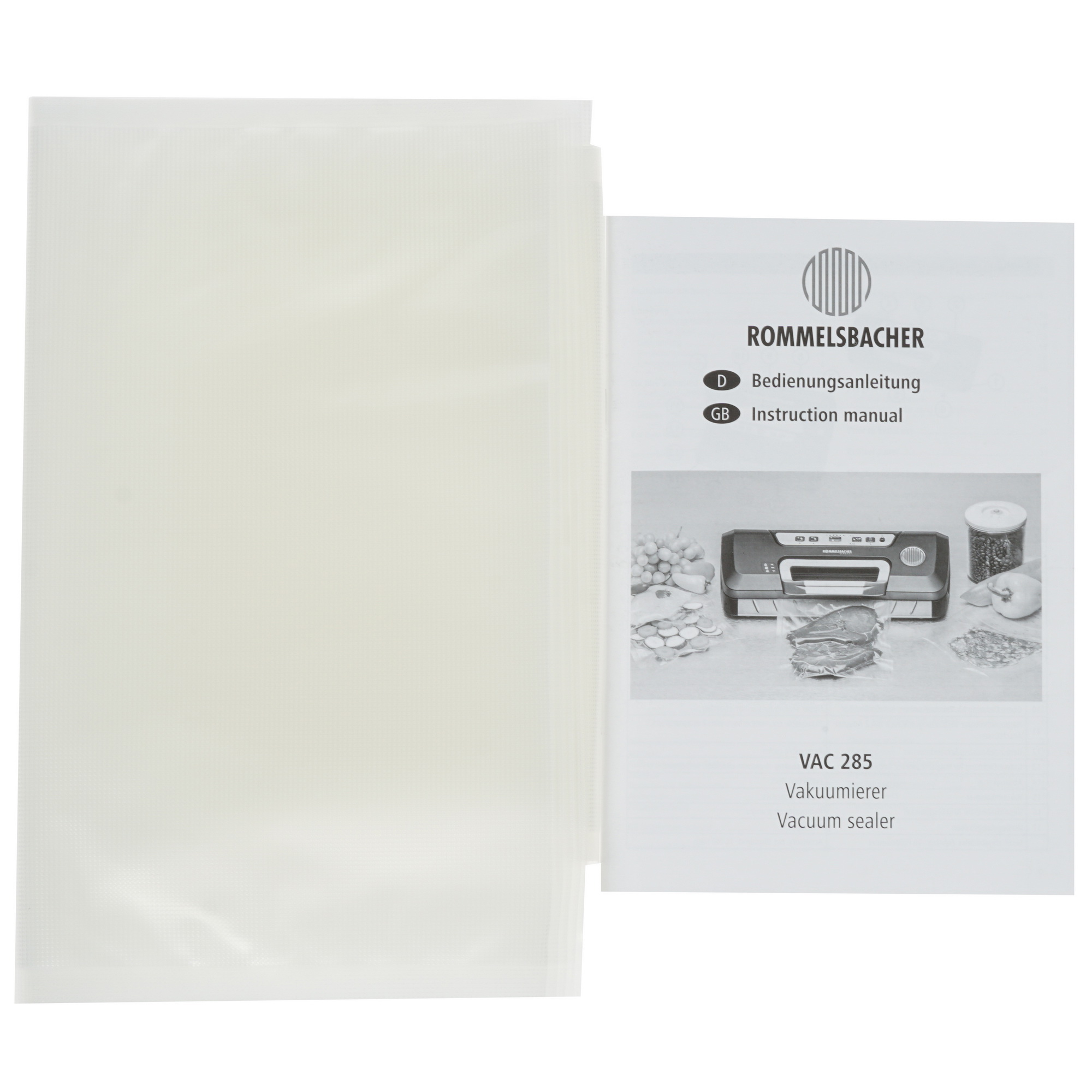 8137058 Вакуумный упаковщик Rommelsbacher VAC 285 STDN-0042680 - Вид №6