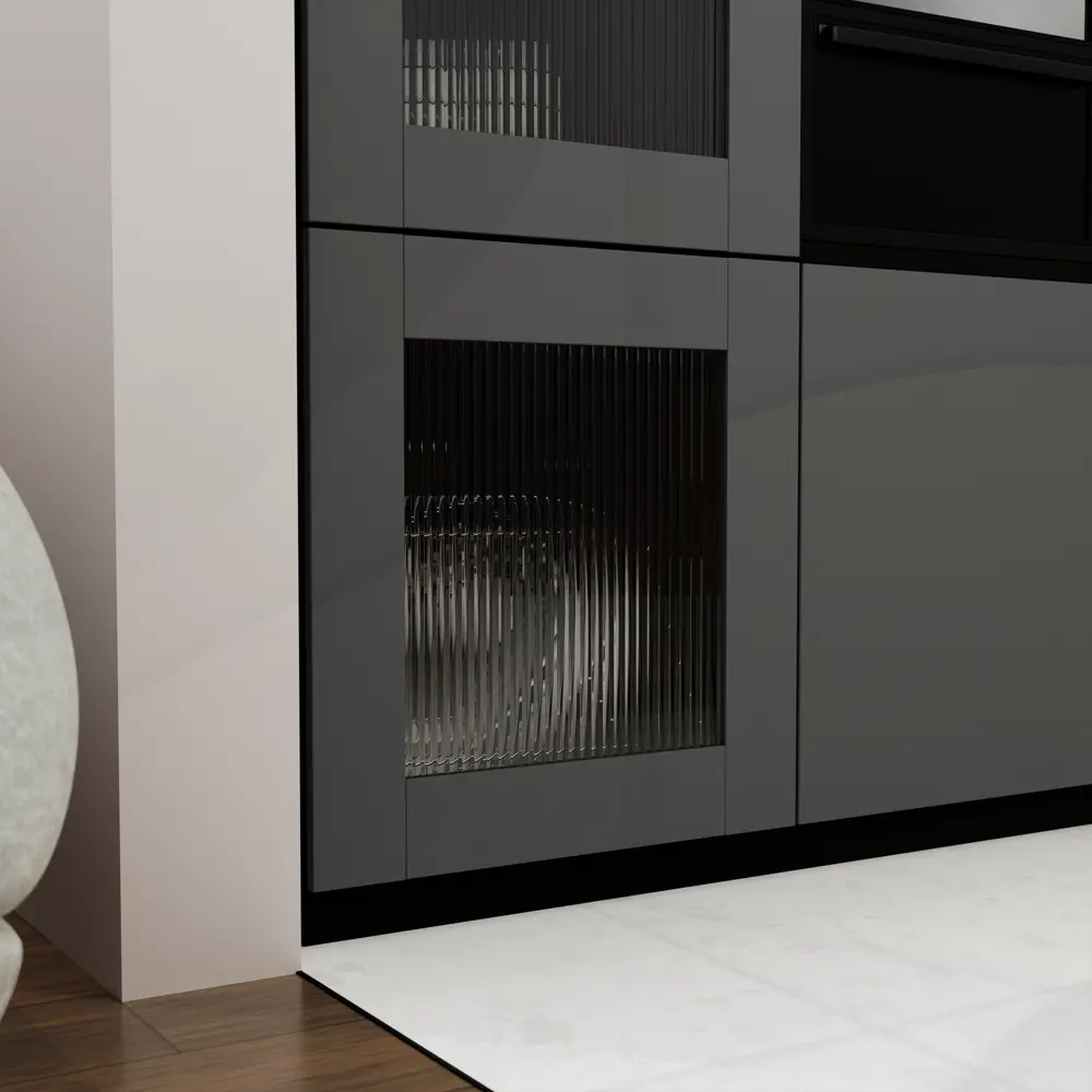 Дверь Лион Реймс 59.4x63.6x1.6 см ДСП цвет серый 89451581 STLM-2193670 Santreyd - Вид №5