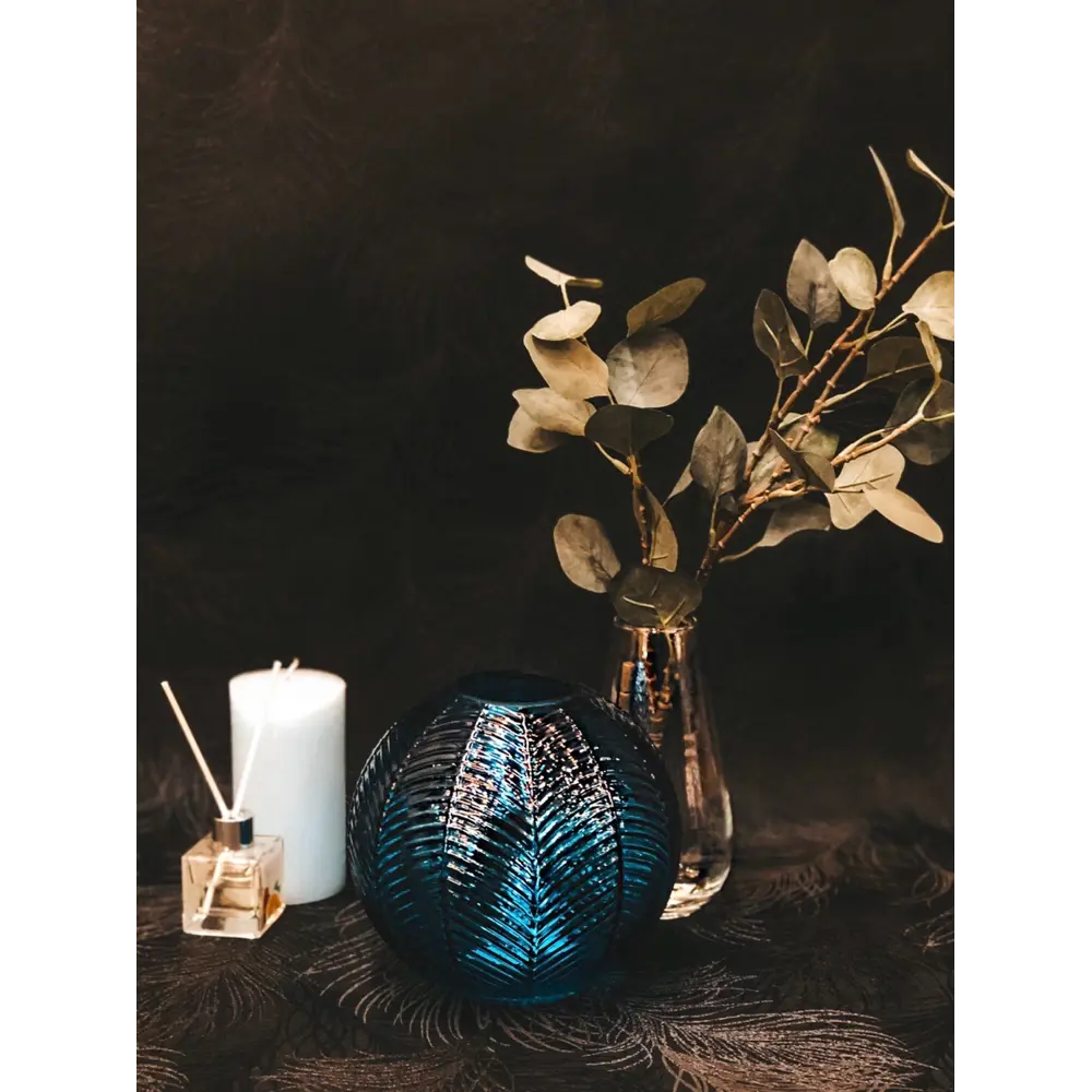 Ваза «Формекс» 1, стекло, цвет прозрачный тёмно-синий Santreyd STLM-2009538 - Вид №3