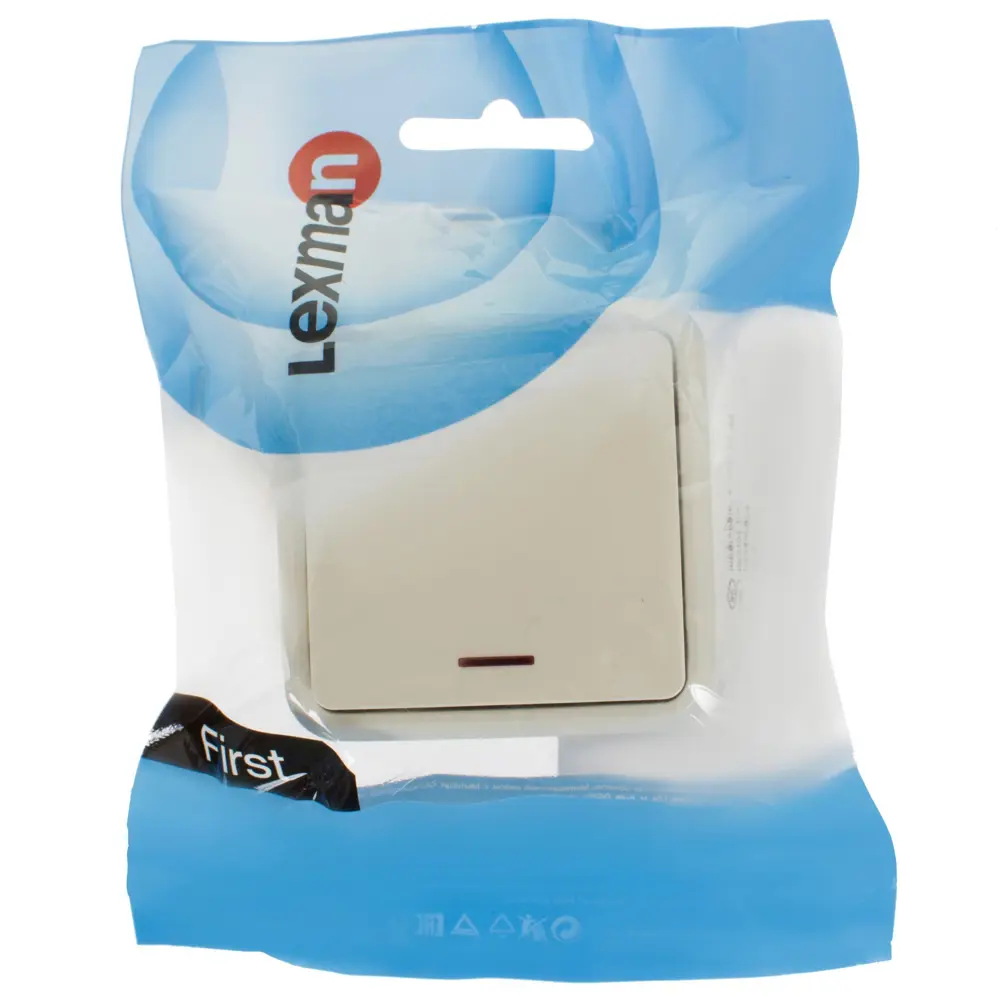 Выключатель LEXMAN с подсветкой — комфорт в темноте 81930583 First 1 STLM-1114478 - Вид №3