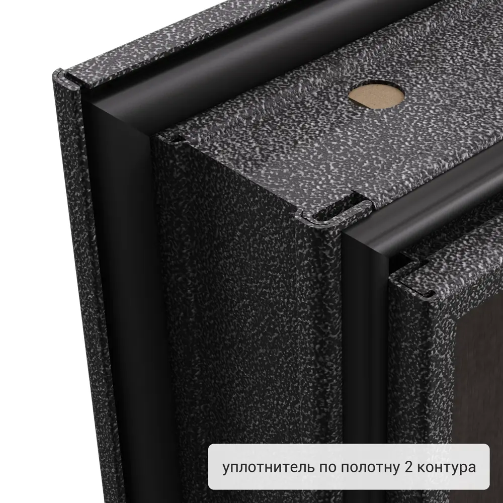 Дверь входная металлическая Грата 860 мм правая цвет скай мореный TOREX STLM-2200200 - Вид №12