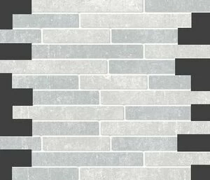 Граните Стоун Цемент мозаика светло-серый - класик 300x358
