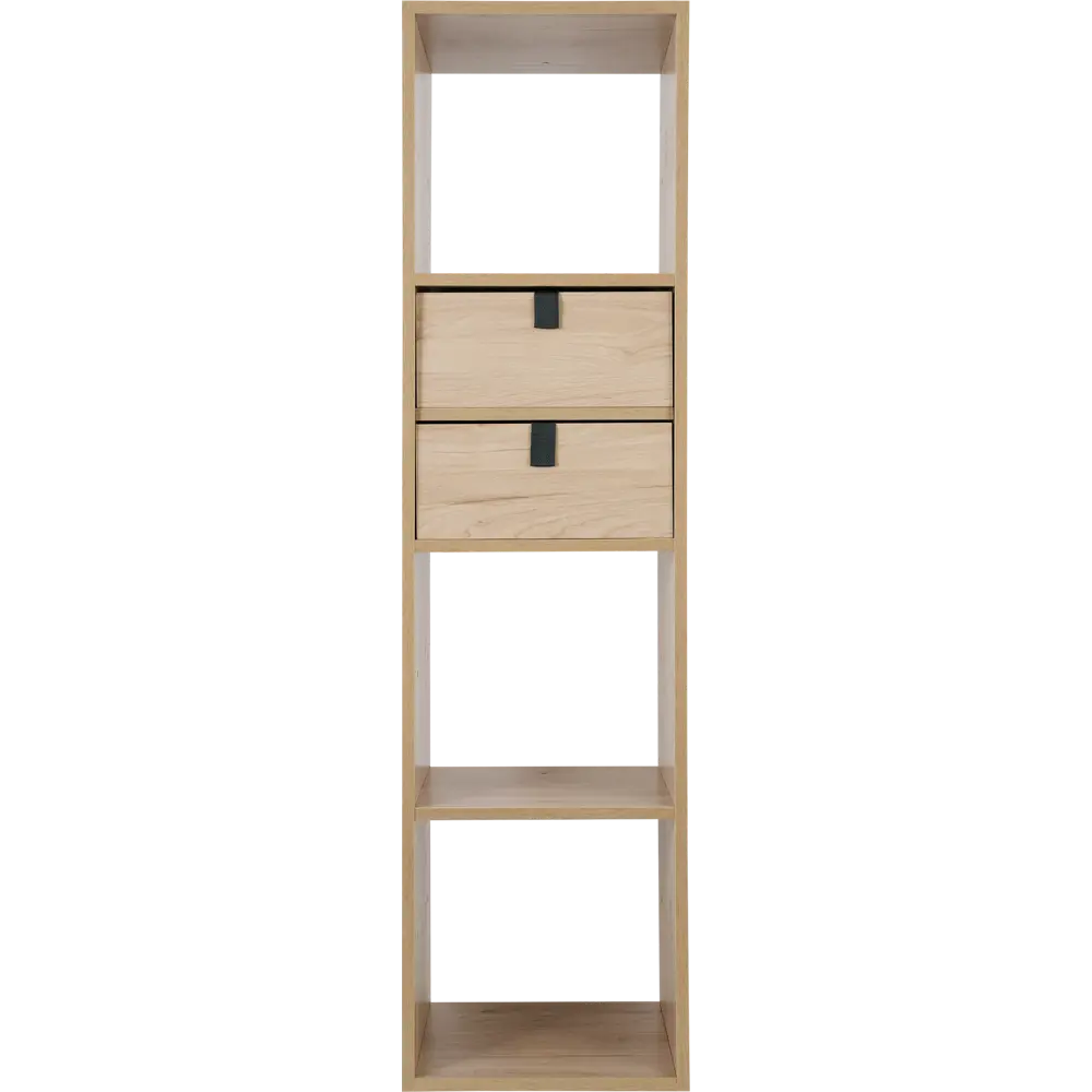 Стеллаж Spaceo KUB 4 секции 36x139.3x31.7 см ЛДСП цвет гикори джексон STLM-2026846 - Вид №6