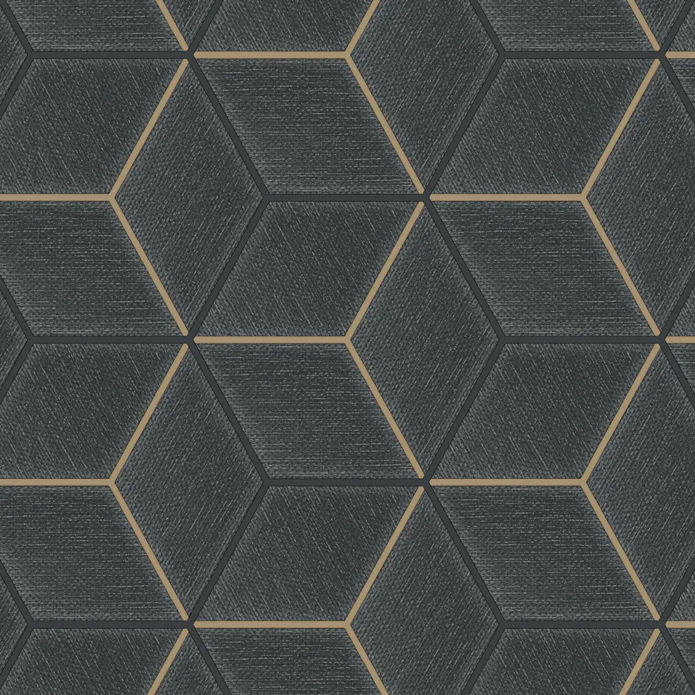 Обои флизелиновые Wallsecret Карбон графитовые 1.06 м 9168-26 STLM-2064902 - Вид №1