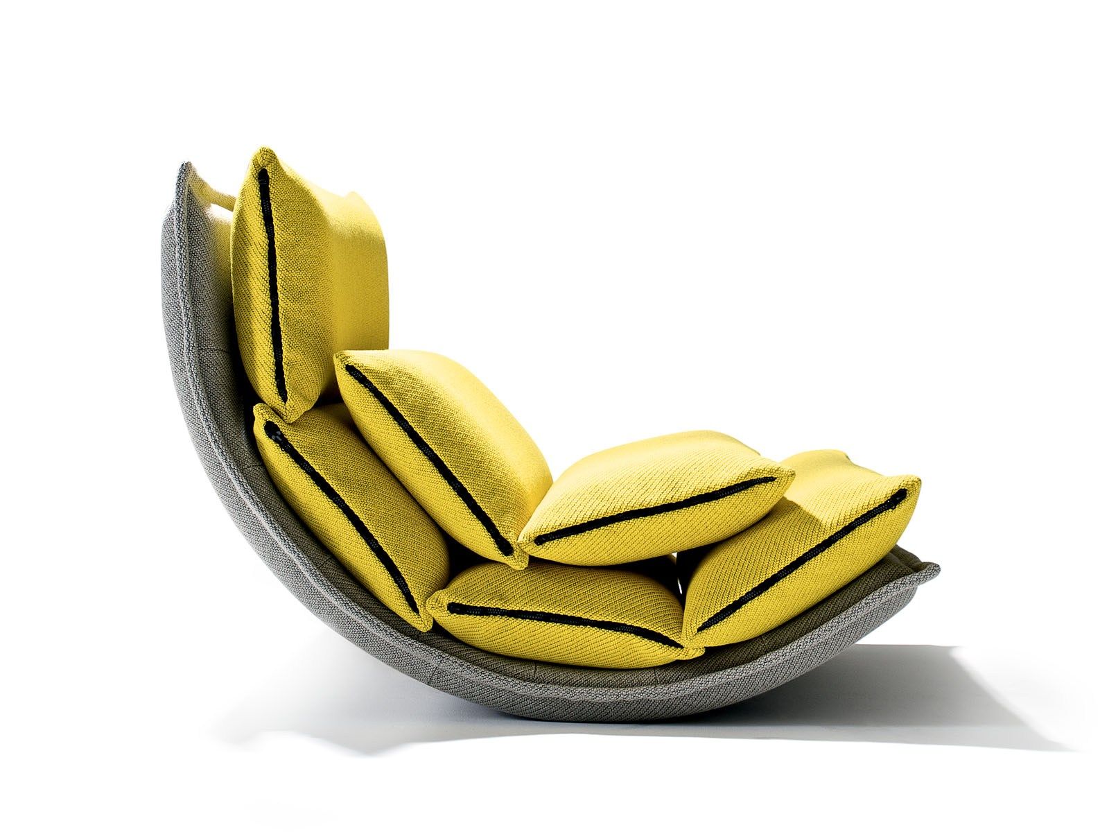 Кресло-качалка из ткани Sedes Regia Ops! ARCH-00006517 - Вид №1